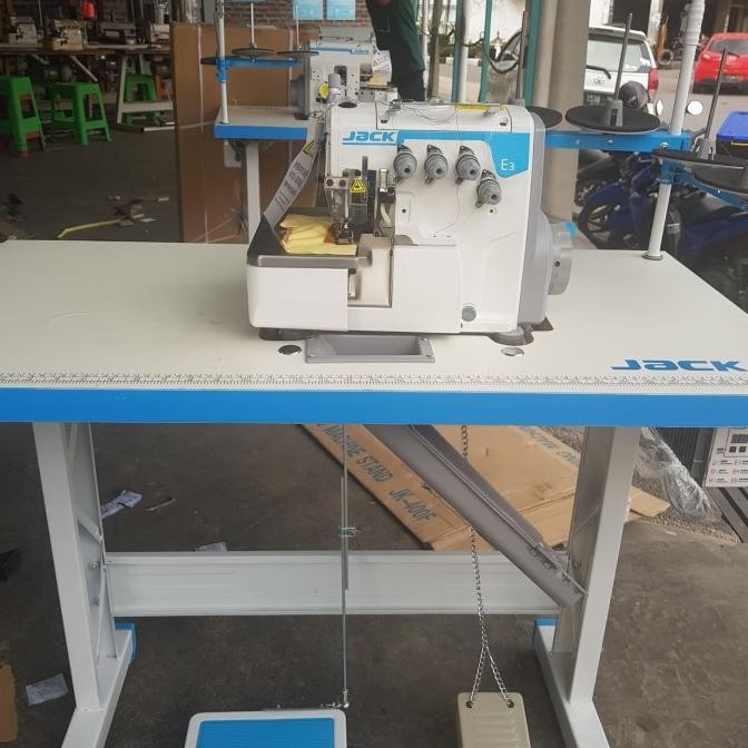 MESIN OBRAS JACK SERVO E3-4 BENANG EMPAT ORIGINAL DAN TERPERCAYA
