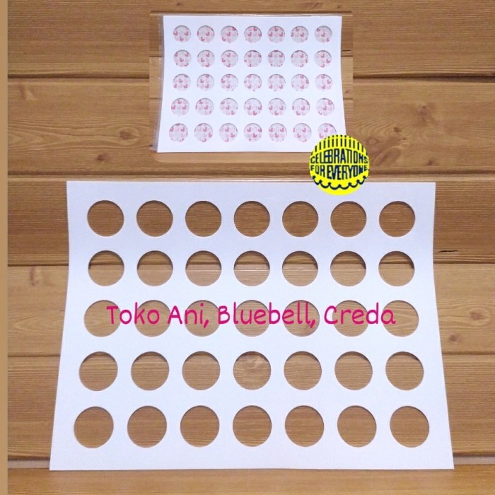 

TERBARU Silicone Stencil Mat For Chocolate : Round , 4 cm , 35 cavity BISA GRAB!