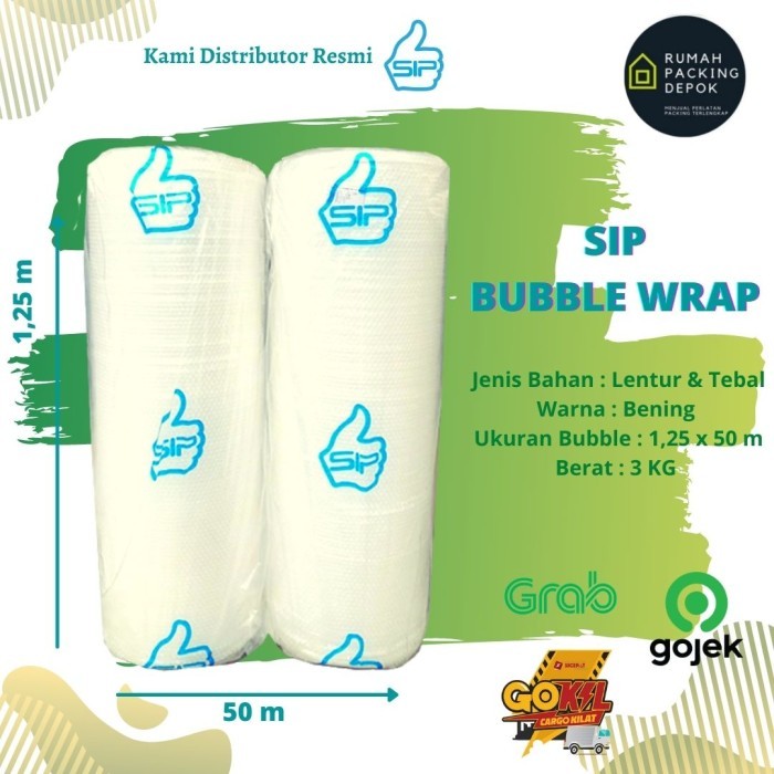 

Bubble Wrap Murah 1,25 M X 50M