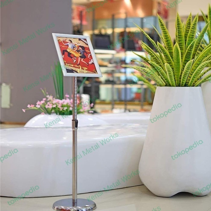 

KENSI Adjustable Standing Menu Frame Sign Holder Display A3 A4 GOLD