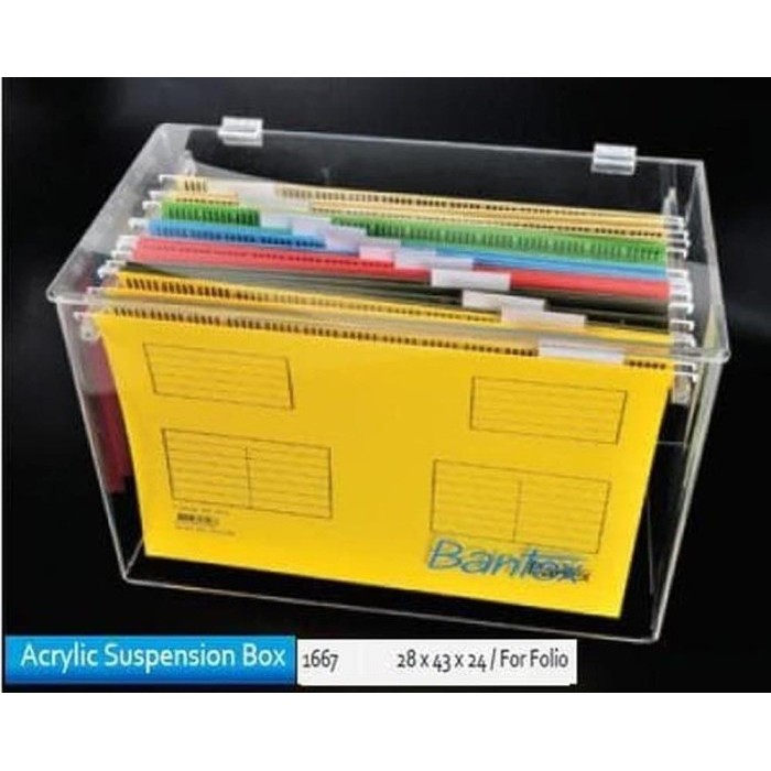 

Acrylic Suspension Box Folio Bantex 1667