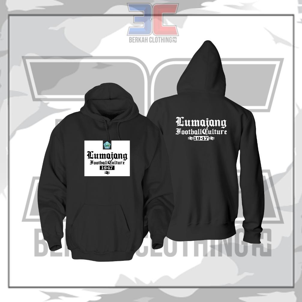 Hoodie Lumajang Football Culture 1947 Jaket Suporter Psil Lumajang