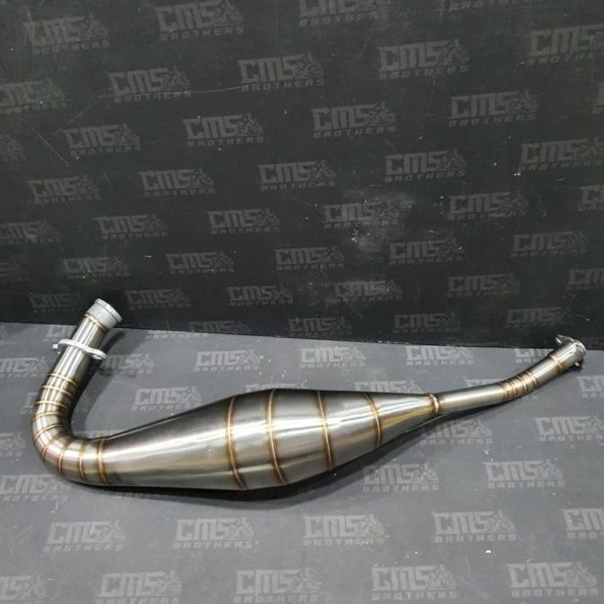Spesial Knalpot Arrow Full System Stainless Yamaha 125Z 125 Z Original