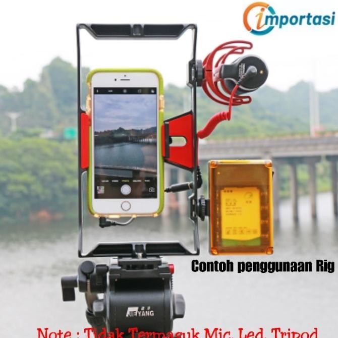Phone U Rig Pro Video Camera Stabilizer Cage Bracket Vlogging Hp Original Dan Terpercaya