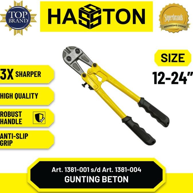 Hasston Gunting Beton 24" / Gunting Besi / Bolt Cutter (1381-004) '