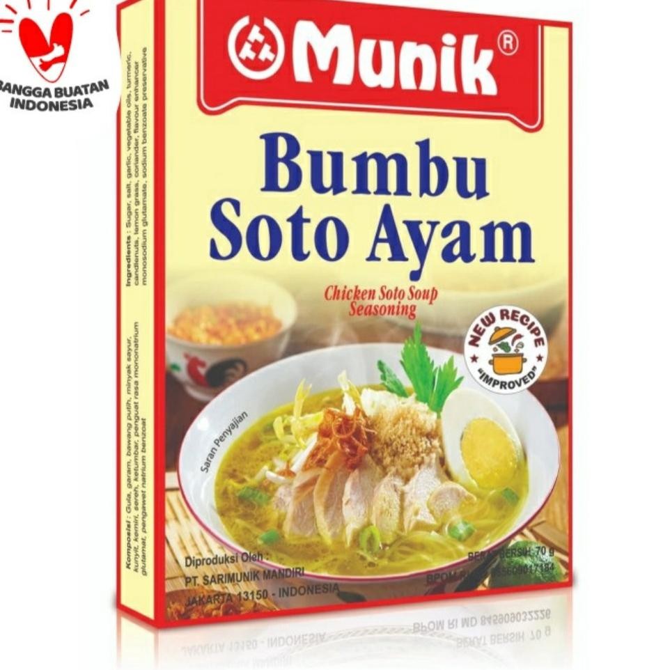 

Bumbu Muni Oto Ayam 70 Gram