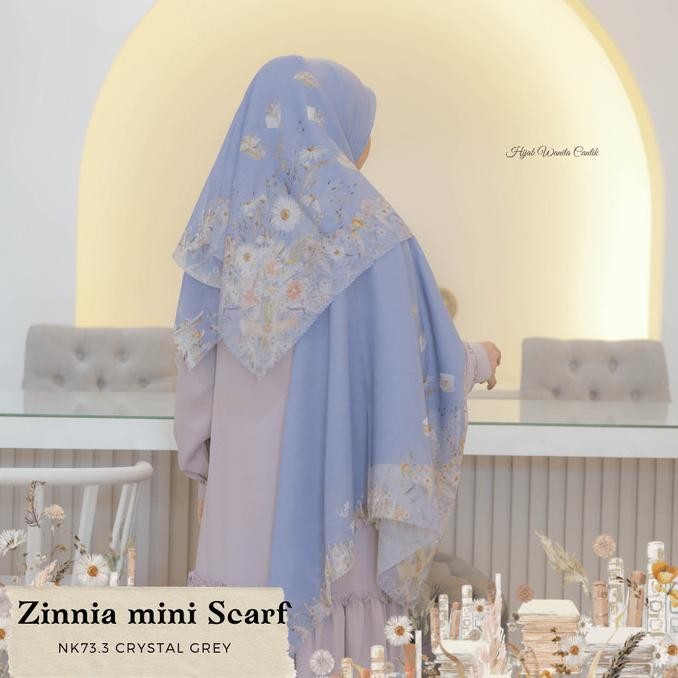 Spesial Hijabwanitacantik - Zinnia Mini Scarf Polycotton | Hijab Printing