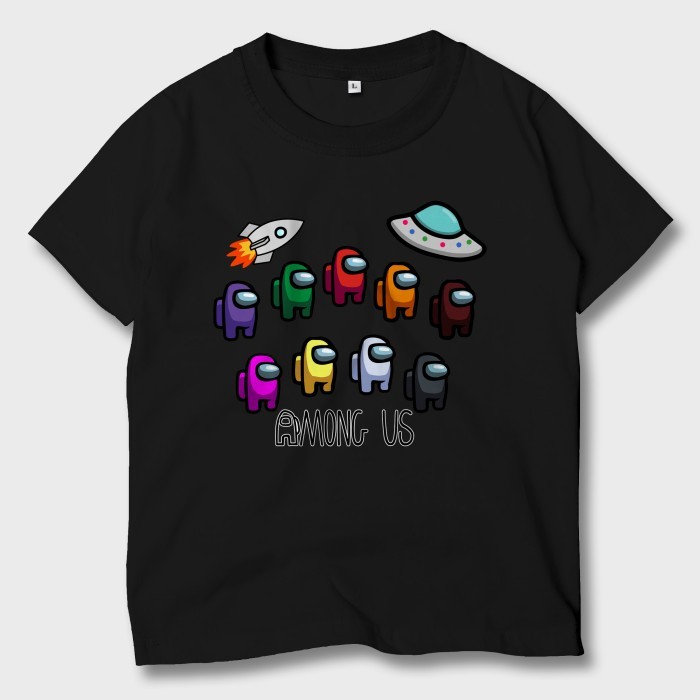 BAJU KAOS ANAK GAME AMONG US IMPOSTOR ATASAN ANAK LAKI-LAKI PEREMPUAN AMS-01