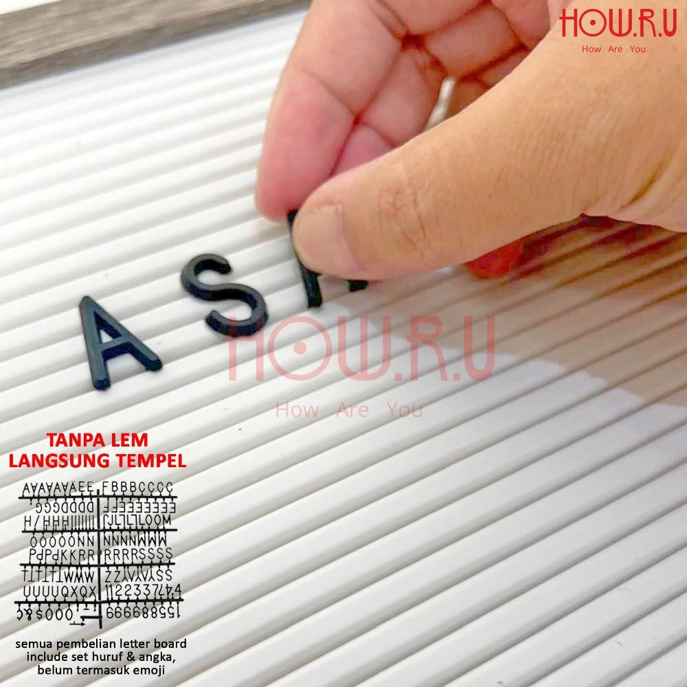 

SALE HOW.R.U GROSIR | Letter Board 30x30 cm Papan Nama Baby Newborn Viral sudah termasuk Huruf -100