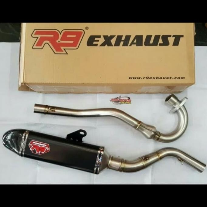 Spesial Knalpot R9 Honda Crf 150 R Mgx Black Series