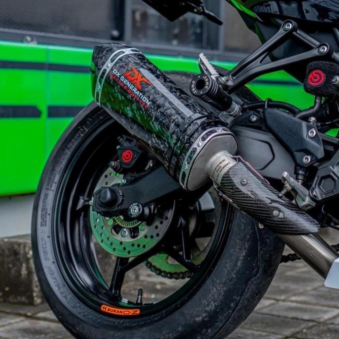 Diskon Knalpot A1R Forged Carbon Fullsystem Zx25R