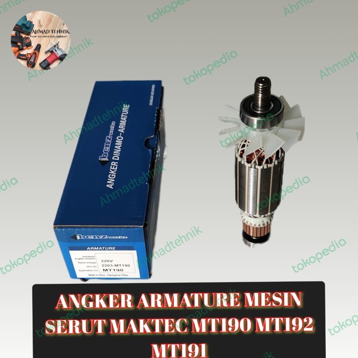 READY STOK Armature angker mesin serut maktec tipe MT 191 MT 192 / MT191 original