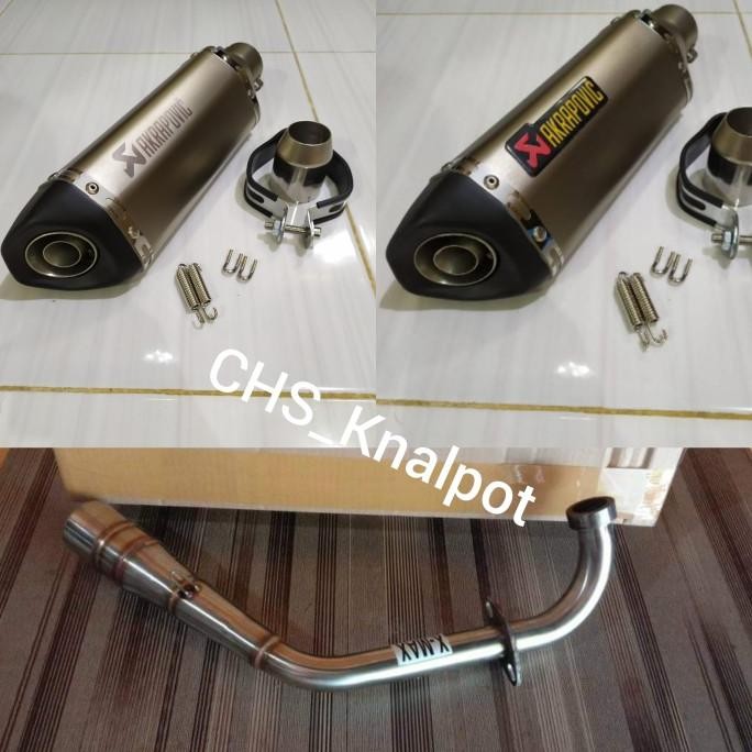 Miliki Knalpot Racing Akrapovic Hexagon Fulset Nmax/Xmax