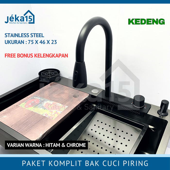 EIXO Paket Bak Cuci Piring Komplit