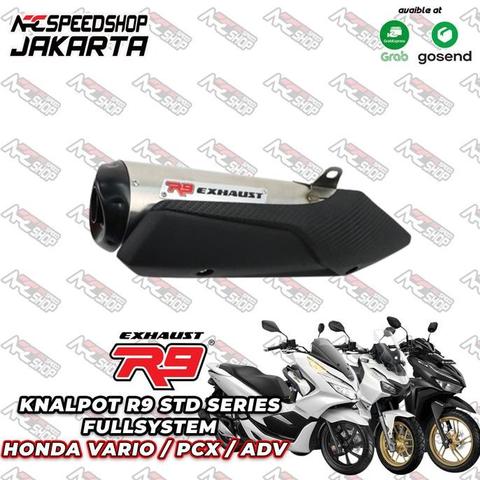 Diskon Knalpot R9 Std Standar Racing Vario 125 150 160 Pcx 160 Adv 150 160