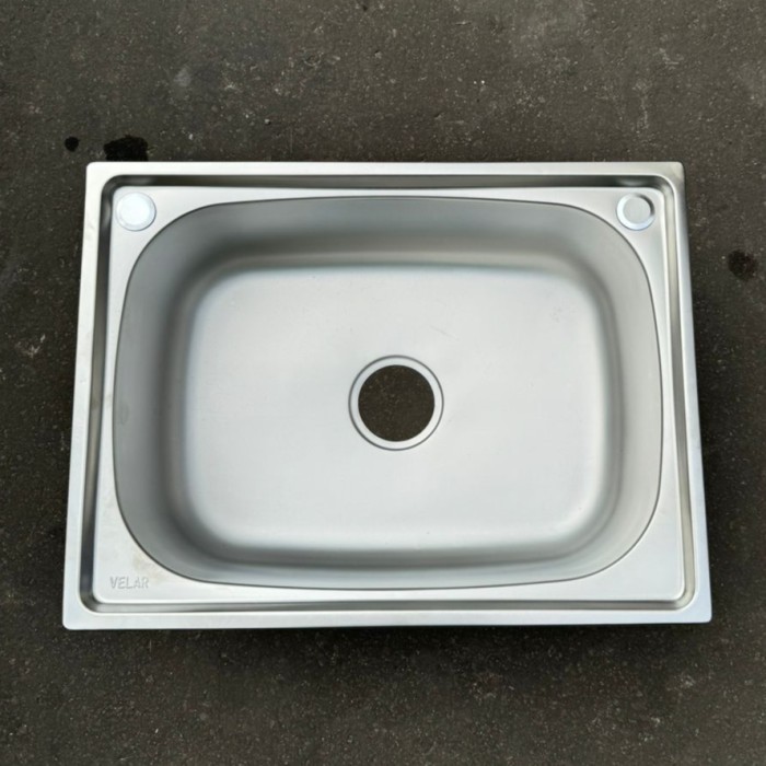BAK CUCI PIRING STAINLESS VOLK WS6045 / BCP WASTAFEL KITCHEN SINK VOLK
