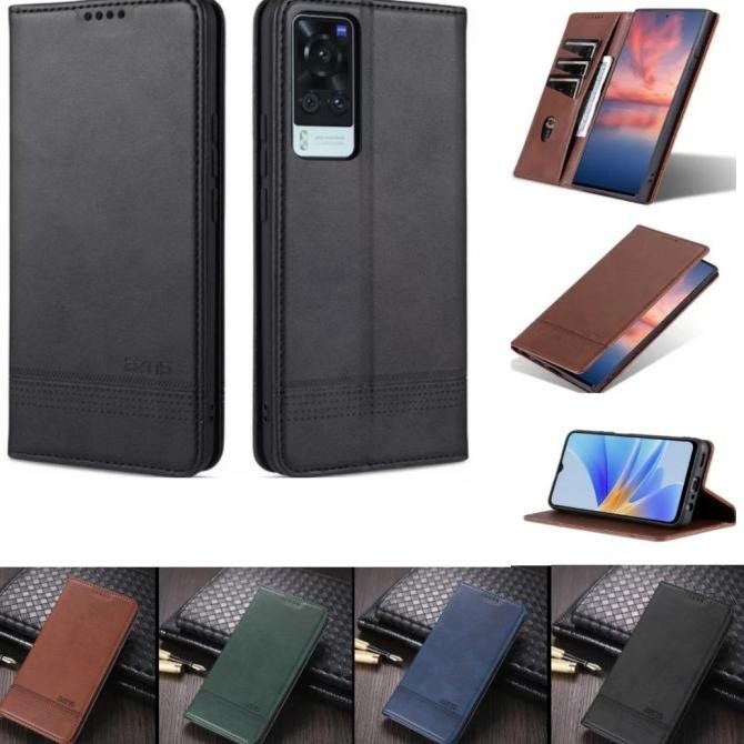 Siap Kirim Case Vivo X60 pro Flip Case Cover Wallet Leather cesing surang dompet