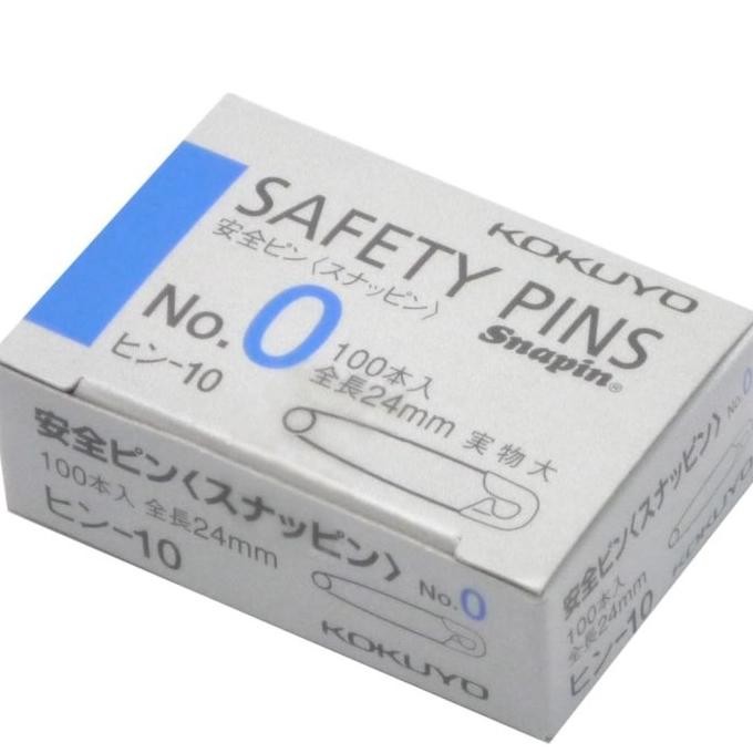 

Terlaris KOKUYO Safety Pin No. 0, Hin-10 SALE