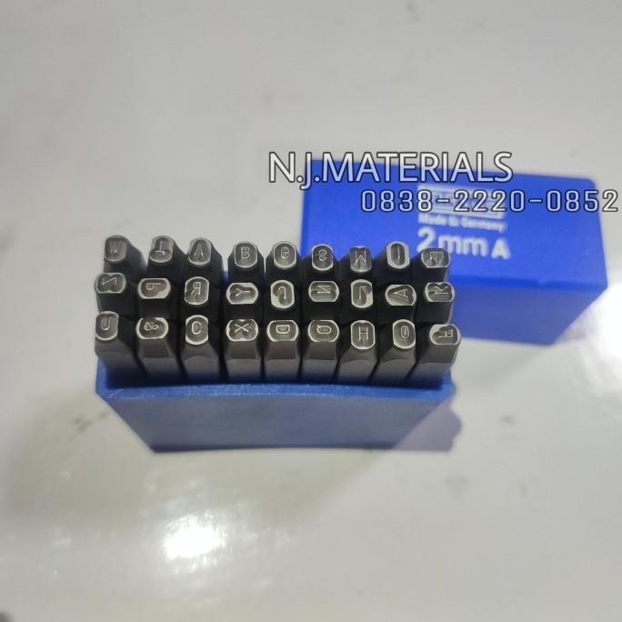 

Terlaris Alat Ketok Huruf MASUS 2 Mm Stamp Punch Letter A - Z Made In GERMANY SALE