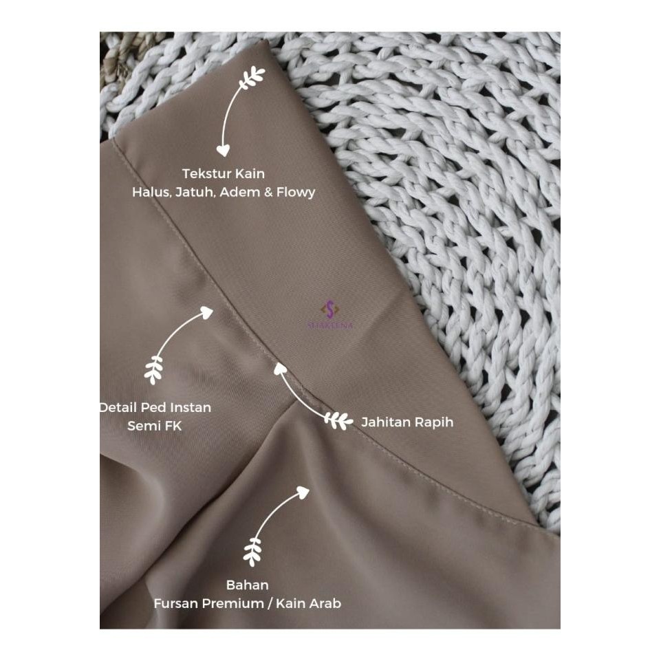 Spesial Hijab Fursan Syari Premium Terbaru  - Khimar Syari Fursan Free Cadar