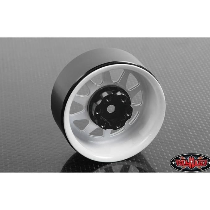Promo RC4WD OEM STAMPED STEEL 1.9" BEADLOCK WHEELS (WHITE) COD