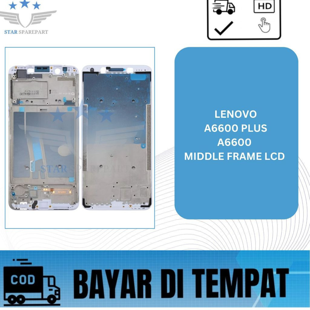 MIDDLE FRAME LCD LENOVO A6600/ A6600 PLUS