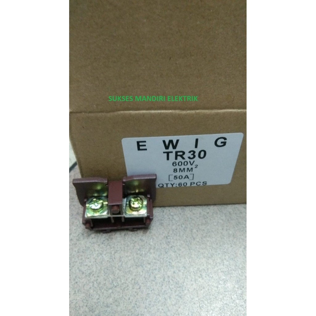 TERMINAL BLOCK TR 30A DIN RAIL / TR 30A MODEL KASUGA/ T BLOK TR30A/ TERMINAL BLOK MODEL KASUGA
