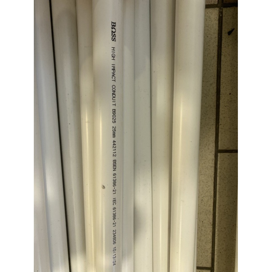 Pipa BOSS 25MM conduit / pipa conduit 25mm BOSS/ pipa 25mm