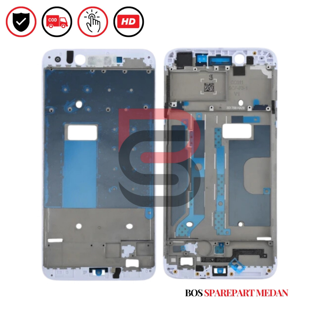 MIDDLE FRAME LCD OPPO A77 / DUDUKAN LCD
