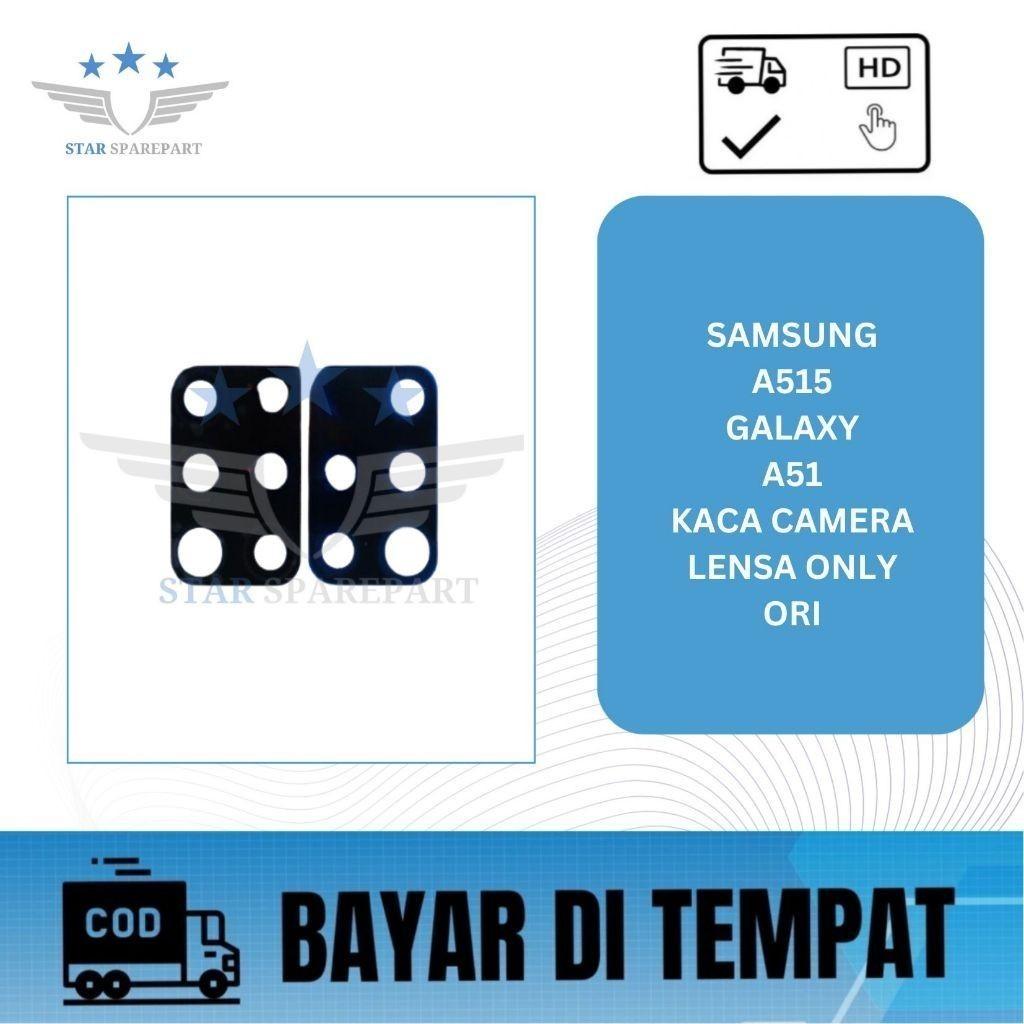 KACA CAMERA SAMSUNG A51 / MGALAXY A51 (LENSA ONLY)