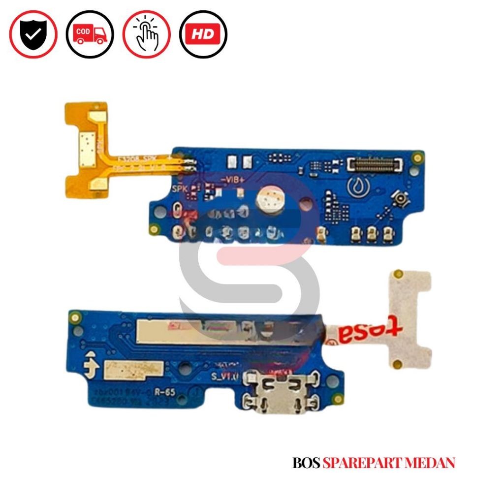 FLEXIBEL INFINIX ITEL VISION 1 PRO + CONNECTOR CHARGER + MIC ORI