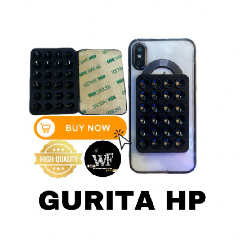 Premium Cut - Gurita Tempelan Perekat Akses Tentakel Handphoen Universal Mobil Motor Garskin Stiker 
