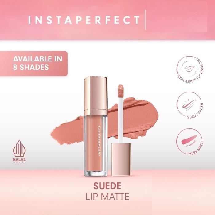 Wardah Instaperfect Suede Lip Matte Lip Cream Lip Matte