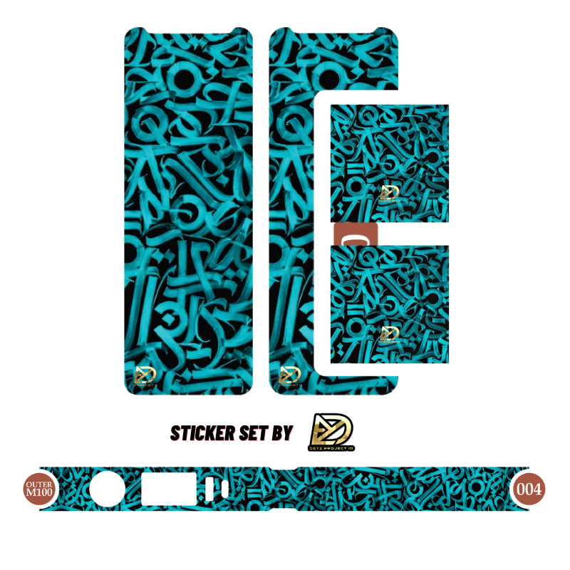 

Premium Cut - Resikoid Fs Stiker Label M100 Cutting Logo Emblem Centaurus 04 Garskin Stiker / Case Custom Terlaris 2PCS/ Fullbody