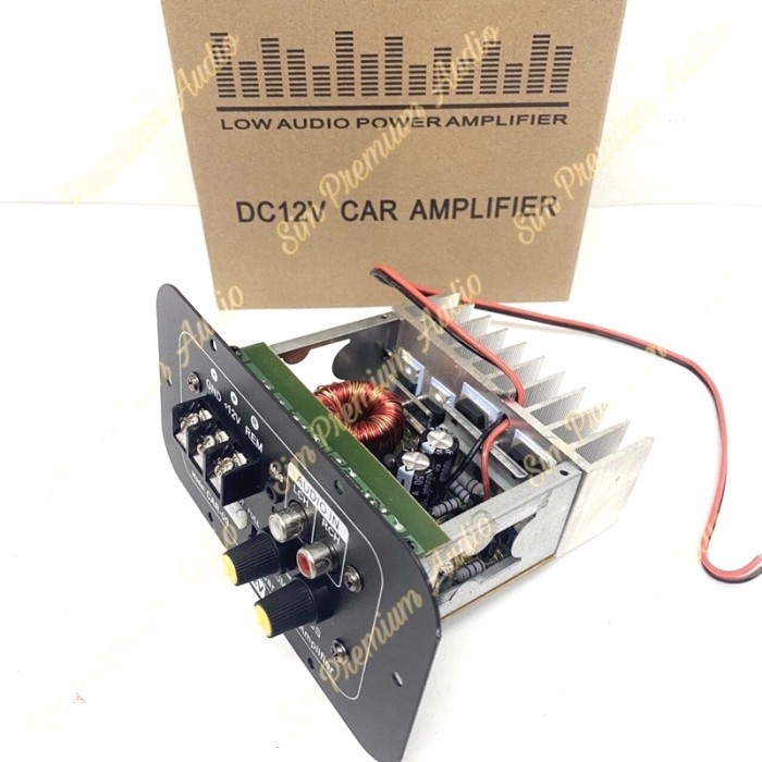 POWER KIT MESIN CAR09 MINI 12 VOLT BASSTUBE SUBWOOFER MOBIL CAR09 BARU