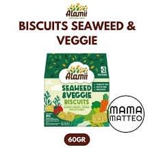 

ALAMII BISCUITS SEAWEED & VEGGIE 60GR - RAJA SUSU