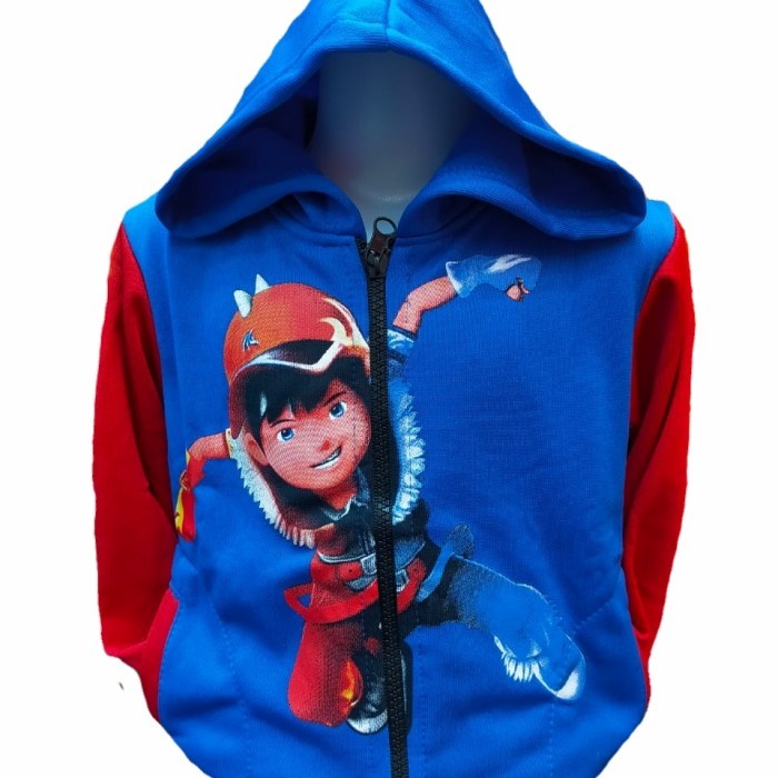 JAKET BOBOIBOY FROSTFIRE / FROST FIRE