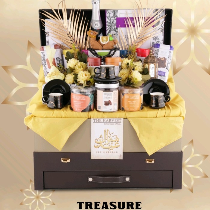 

PROMO !!! SALE TERLARIS THE HARVEST TREASURE HAMPERS HARVEST EID MUBARAK IDUL FITRI 2022 READY