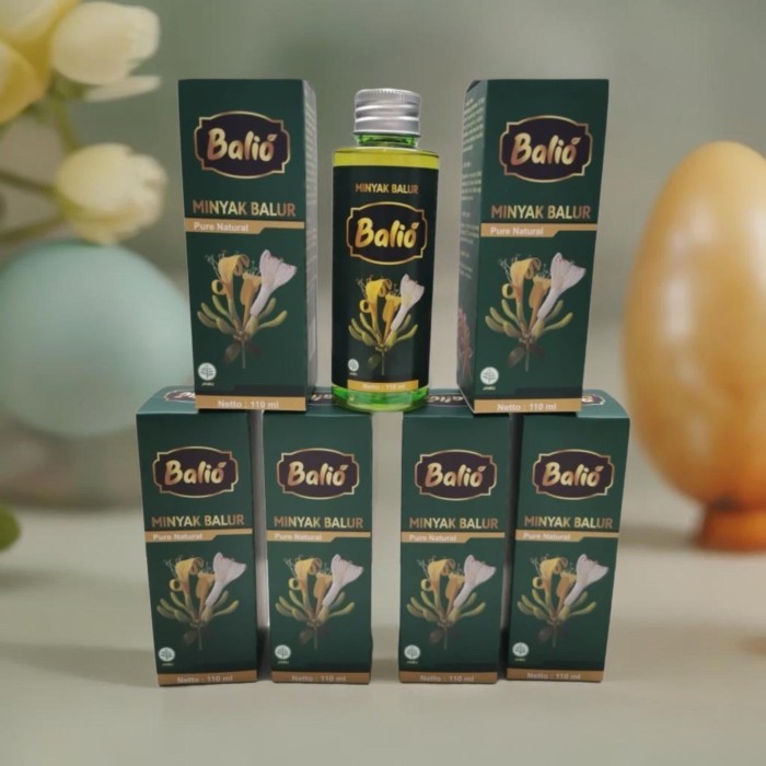 

ORIGINAL Balio Minyak Balur Pure Natural Minyak Pijat Kesehatan 110 ml PREMIUM