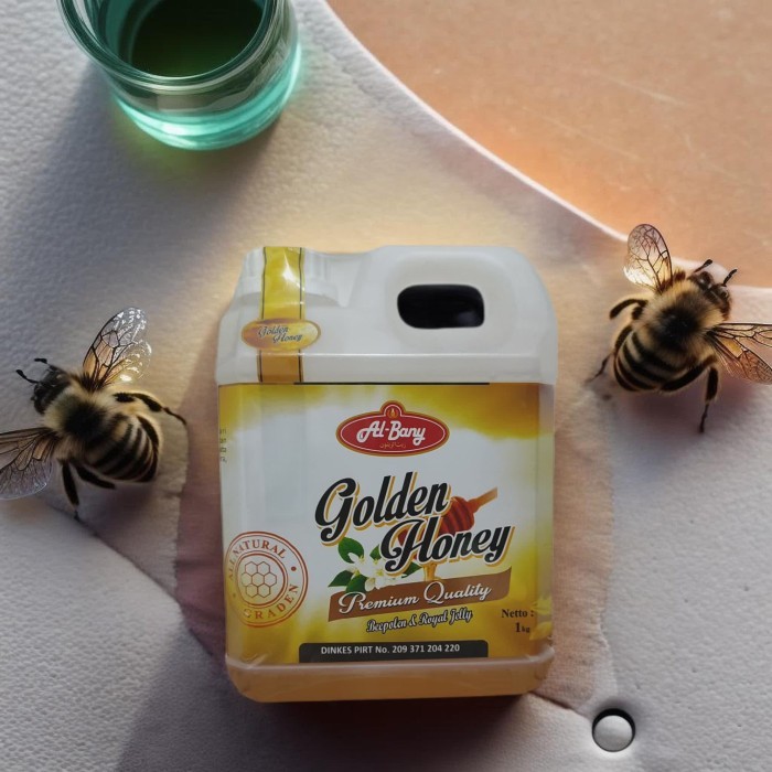 

ORIGINAL Madu Hutan Golden Honey Al Bany 1 Kg PREMIUM