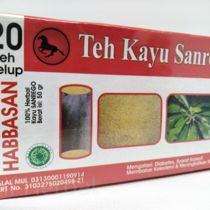 

ORIGINAL Teh Celup Kayu Sanrego Isi 20 Kantong PREMIUM