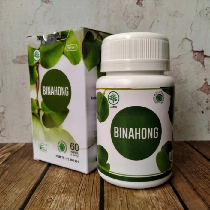 

ORIGINAL HIU KAPSUL DAUN BINAHONG ISI 60 PREMIUM