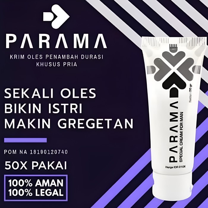 

ORIGINAL PARAMA SPECIAL CREAM FOR MAN ORIGINAL LEGAL BPOM PREMIUM