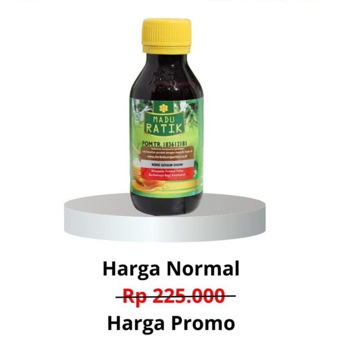 

ORIGINAL Madu RATIK Herbal Asam Urat Rematik PREMIUM