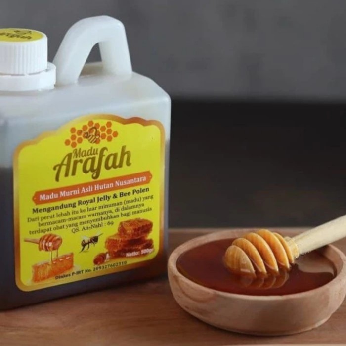 

ORIGINAL Madu Murni Arafah 500 Gram PREMIUM