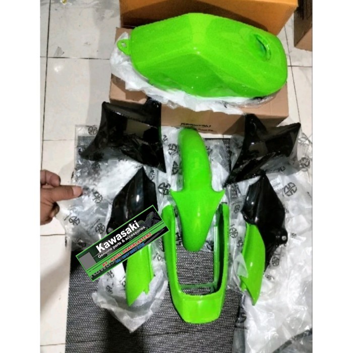 Body Set Ninja R Ninja Ss Hijau Muda Kawasaki