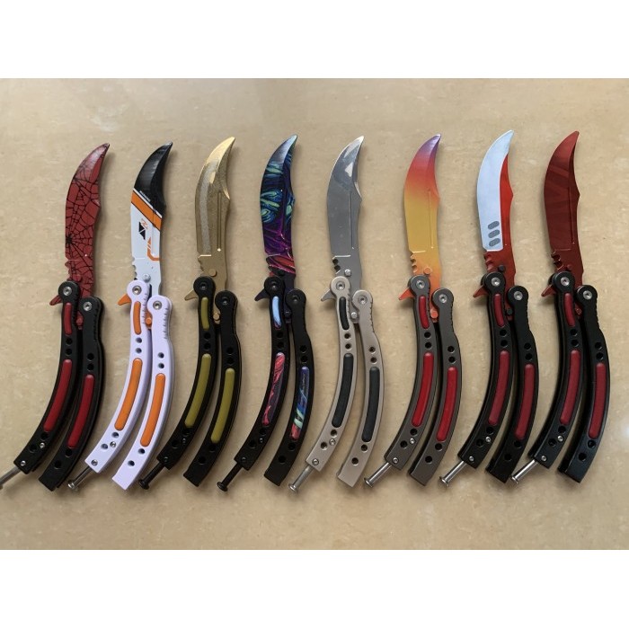 Butterfly Knife Tumpul Cs Go Pisau