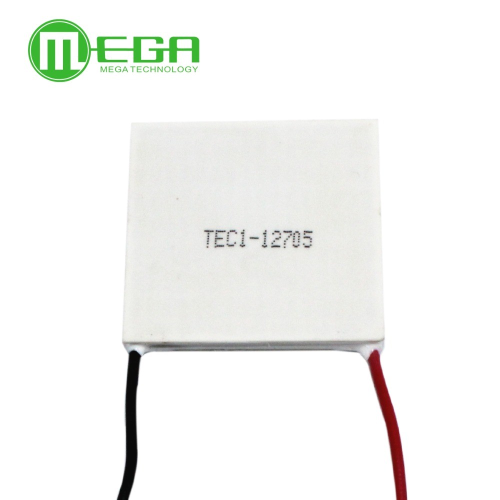 JBS 10pcs/lot TEC1-12705 Thermoelectric Cooler Peltier 12705 12V 5A Cells, TEC12705 Peltier Elemente