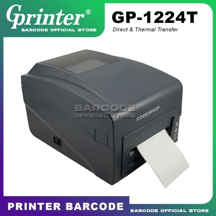 Barcode Printer GPRINTER GP-1224T Thermal Transfer & Direct Thermal