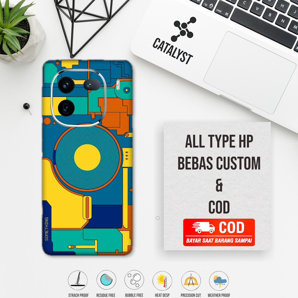 

Premium Cut - Iqoo 12 Somehting Series S3y Garskin Stiker / Case Custom Terlaris 2PCS/ Fullbody